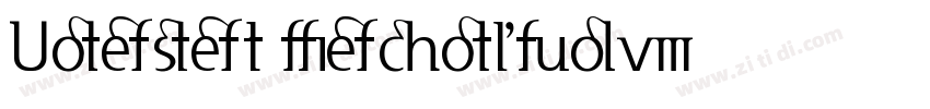 Usenet Regular字体转换